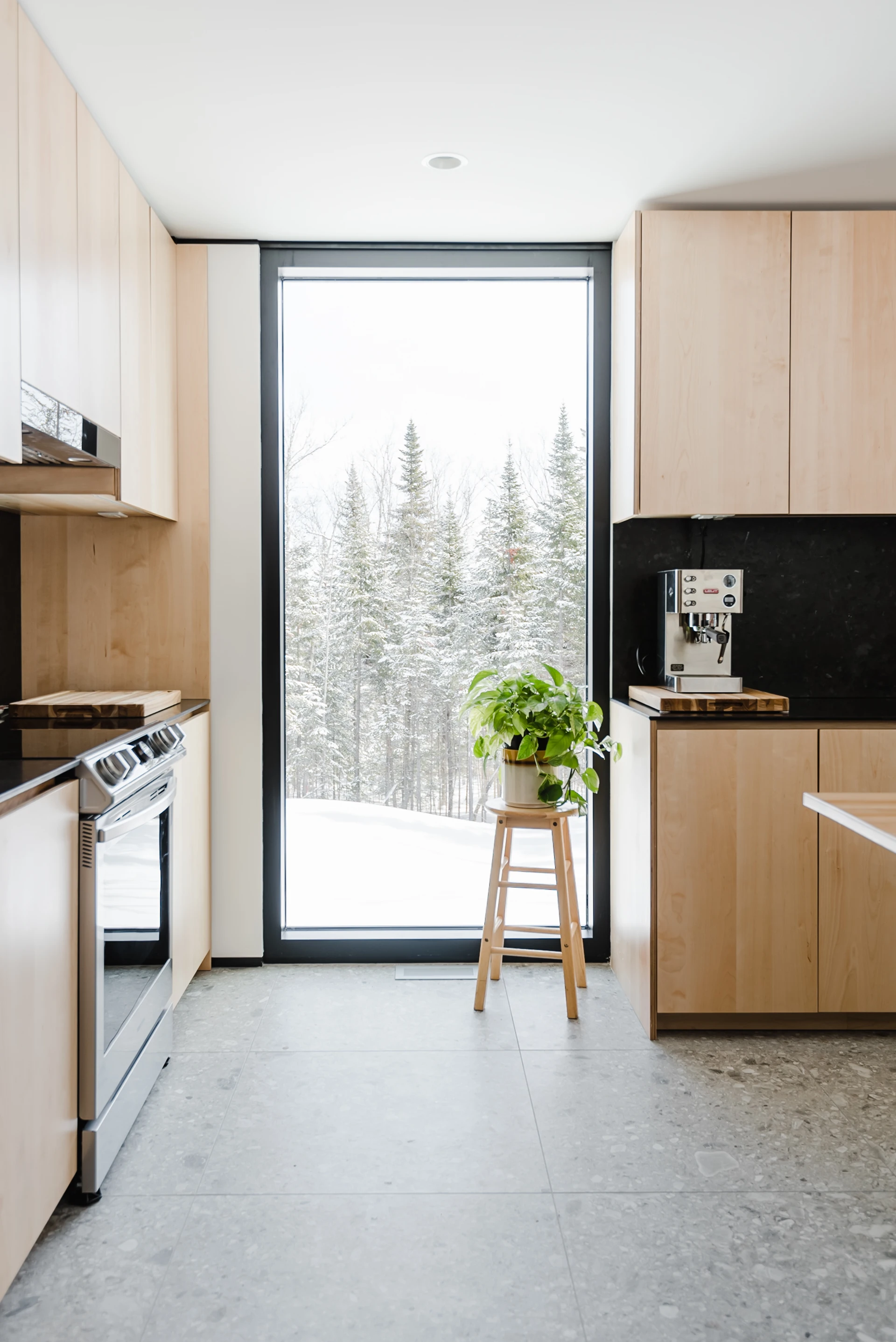 Modern architectural interior